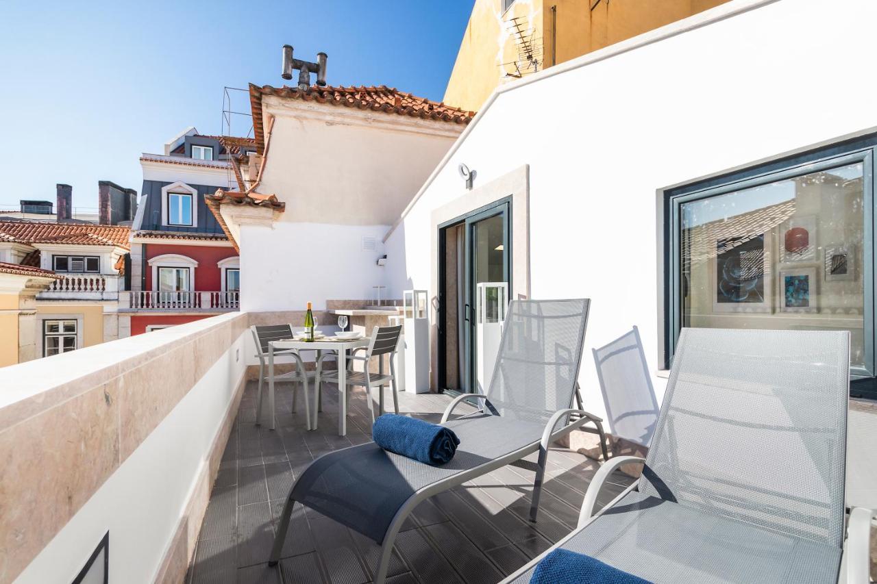Apartament Perfect 1 Bed In Chiado With Terrace And Aircon Lizbona Zewnętrze zdjęcie